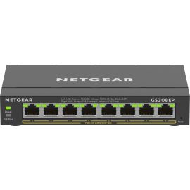 NETGEAR Комутатор GS308EP 8xGE PoE, 62Вт, WebSmart