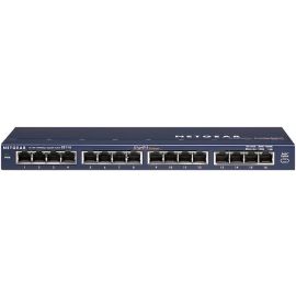 NETGEAR Комутатор GS116GE 16xGE, некерований