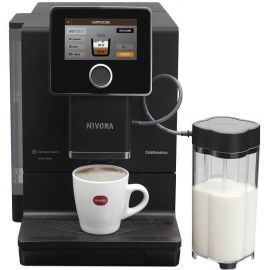 Nivona Кавамашина автоматична CafeRomatica NICR 930, 1455 Вт., резервуар для води 1.8 л., 15 Бар., сенсор, капучінатор, чорний.
