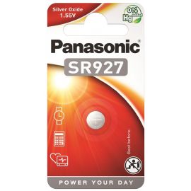 Panasonic Батарейка срібло-цинкова SR927(395, V395, D395) блістер, 1 шт.