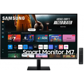 Samsung Монітор 32"S32DM702 HDMI, USB, Bluetooth, VA, 3840x2160, 4ms