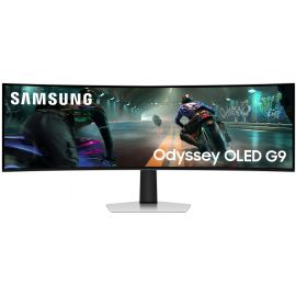 Samsung Монітор 48.7"Odyssey G9 49DG910 HDMI, DP, USB, USB-C, OLED, 5120x1440, 32:9, 144Hz, 0.3ms, CURVED