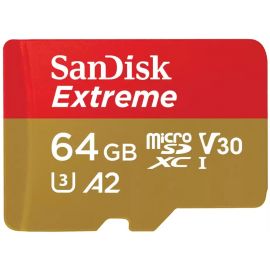 SanDisk Карта пам'яті microSD 64GB C10 UHS-I U3 R170/W80MB/s Extreme V30