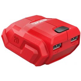 Skil USB адаптер 3162 CA 20В, 3.6А, двопортовий, 0.15кг
