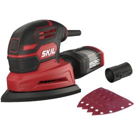 Skil Шліфмашина вібраційна 7260 AA 100Вт платформа 151х102 24000кол·хв 0.8кг