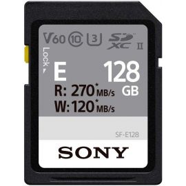 Sony Карта пам'яті SDXC 128GB C10 UHS-II U3 V60 R270/W100MB/s Entry