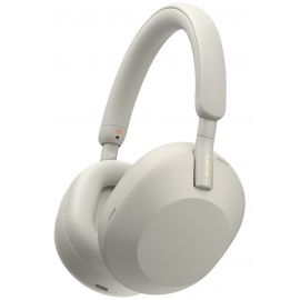 Sony Навушники Over-ear WH-1000XM5 BT 5.2, ANC, Hi-Res, AAC, LDAC, Wireless, Mic, Сріблястий