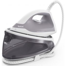 Tefal Праска-парогенератор Express Optimal, 2200Вт, 1200мл, паровий удар -250гр, постійна пара - 110гр, керам. підошва, біло-сірий