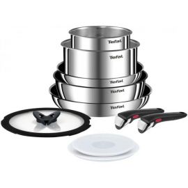 Tefal Набір посуду Ingenio Emotion, 10 предметів, нерж.сталь