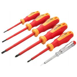 Tolsen Викрутки VDE набір 6шт, діелектричні, PH, PZ, CrV