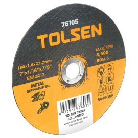 Tolsen Диск відрізний по металу, 125x1.2x22.2мм