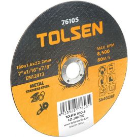 Tolsen Диск відрізний по металу, 230х2.0х22.2мм