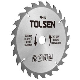 Tolsen Диск пильний по дереву, 210х48Tх30мм