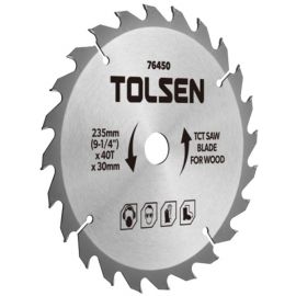 Tolsen Диск пильний по дереву, 235х60Tх30мм
