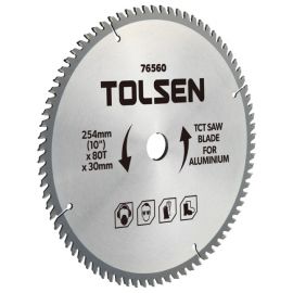 Tolsen Диск пильний по алюмінію, 210х60Tх30мм
