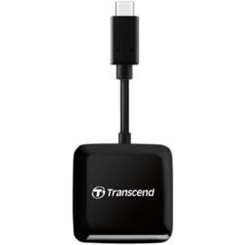 Transcend Кардрідер USB 3.2 Type-C > microSD/SD Чорний