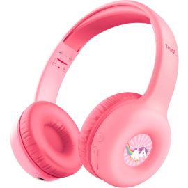 Trust Навушники On-ear Nouna Kids, Wireless, Mic, Рожевий