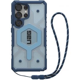 UAG Чохол+ремінець для Samsung Galaxy S25 Ultra, Pathfinder Clear with Magnet Bundle, Blues Lanyard