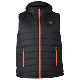 2E Tactical Жилет з підігрівом Heat Power Plus Black з капюшоном, розмір XXL