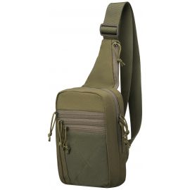 2E Tactical Сумка-слінг, кобура із швидким відкриванням, 6 відсіків, зелена