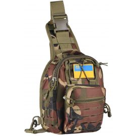 2E Tactical Сумка Слінг Laser Cut 2.5 л, темний камуфляж