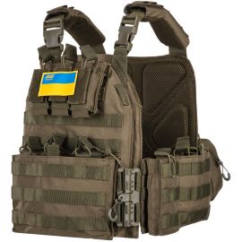 2E Tactical Плитоноска, Тип 4, Assault, швидке скидання, зелена