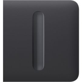Ajax Кнопка бічна для одноклавішного вимикача димера SideButton Dimmer 1-gang 2-way for LightSwitch, Jeweler, бездротовий, graphite