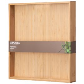 ARDESTO Таця Midori, 30х30х4см, бамбук, квадратна