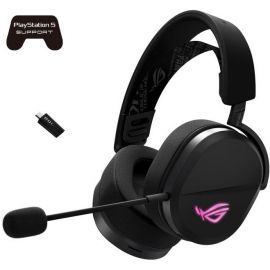 ASUS Гарнітура ігрова ROG Pelta, USB-A/BT/WL, RGB, 1.8м, чорний