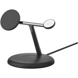 Belkin Зарядний пристрій бездротовий 3в1 Magnetic Qi2 15Вт, чорний