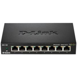 D-Link Комутатор DGS-108 8xGE, Некерований