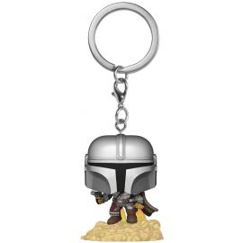Funko Брелок Funko POP: Mandalorian - Mandalorian w/ booster