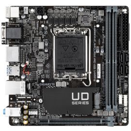 Gigabyte Материнська плата H610I DDR4 s1700 H610 2xDDR4 M.2 HDMI D-Sub mITX