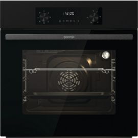 Gorenje Духова шафа електрична, 61л, A, дисплей, конвекція, чорний