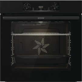 Gorenje Духова шафа електрична, 77л, A, дисплей, IconLed, піроліз, чорний