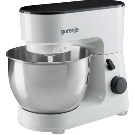 Gorenje Кухонна машина 600Вт, чаша-метал, корпус-пластик, насадок-3, білий