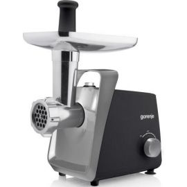 Gorenje М'ясорубка, 1600Вт, 2,2кг/хв, 2 решітки, пластик+метал, чорний