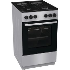 Gorenje Плита MEK3011SB/комбінована/електропідпал/емальовані решітки/гриль/газ-контроль/50х60/сірий