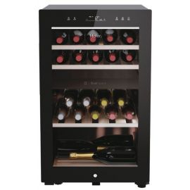 Haier Холодильник для вина, 82x49.7х58.5, холод.відд.-106л, зон - 2, бут-42, ST, дисплей, чорний