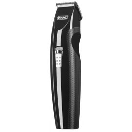 Moser Тример WAHL Mustache&Beard, для бороди і вусів, 2хАА, роторний мотор, насадок-4, гребінець, підставка, сталь, чорний