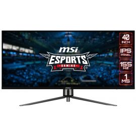 MSI Монітор 40" MAG401QR 2xHDMI, DP, USB-C, 2xUSB, Audio, IPS, 3440x1440, 21:9, 155Hz, 1ms, sRGB 118%, AdaptiveSync, HDR400