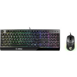 MSI Комплект клавіатура та миша Vigor GK30 COMBO UA USB, EN/UKR/RU, RGB