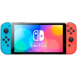 Nintendo Ігрова консоль Switch OLED (неоновий червоний/неоновий синій)
