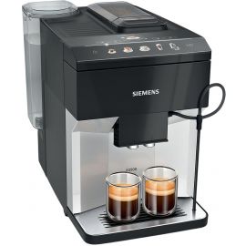 Siemens Кавомашина, 1.9л, зерно, ручний капучинатор, авторецептів - 6, чорний