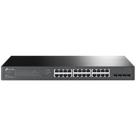 TP-Link Комутатор SG2428P 24xGE (24xPoE), 4xSFP, 250Вт, WebSmart