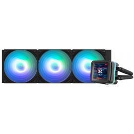 Zalman Система рідинного оxолодження Alpha 2DS A36 ARGB, LGA1851, 1700, 1200, 115x, AM5, AM4, TDP 350W, чорний