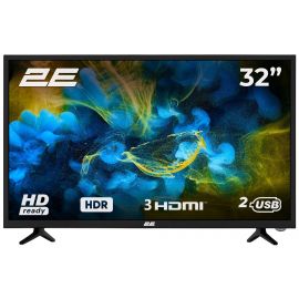 2E Телевізор 32" LED HD 50Hz Black