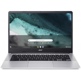 Acer Ноутбук Chromebook CB314-3H 14" FHD IPS, Intel C N4500, 8GB, F128GB, UMA, ChromeOS, сріблястий