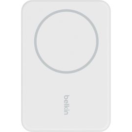 Belkin Акумулятор портативний літій-іонний Power Bank 5000мА·год, MagSafe Wireless, білий
