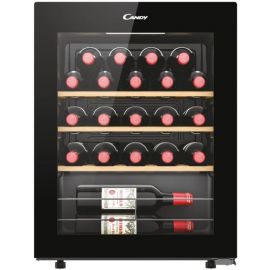Candy Холодильник для вина, 63x45.6х47.5, холод.відд.-73л, зон - 1, бут-23, ST, дисплей, чорний
